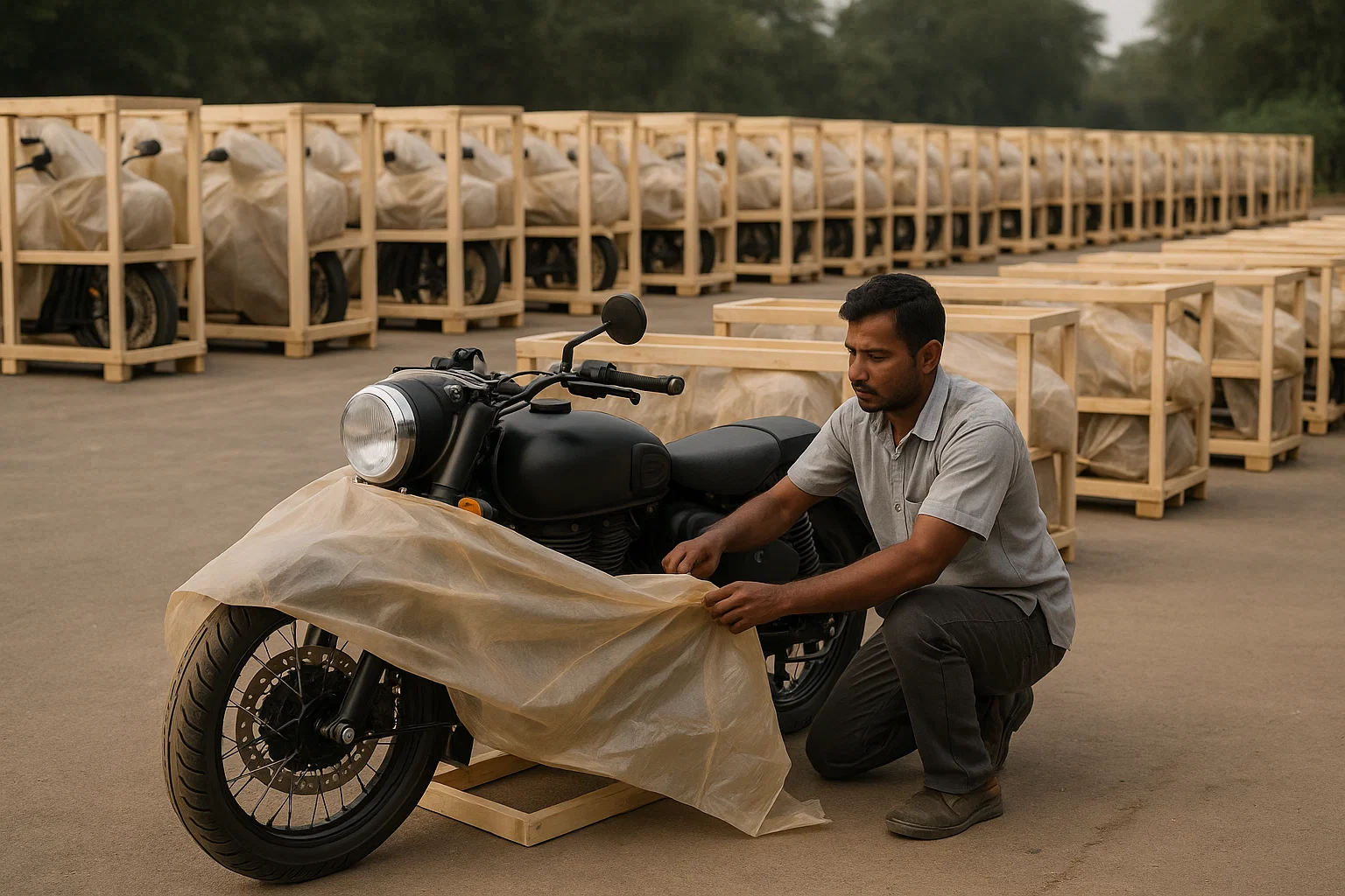 Bike Transport Services in Ghaziabad