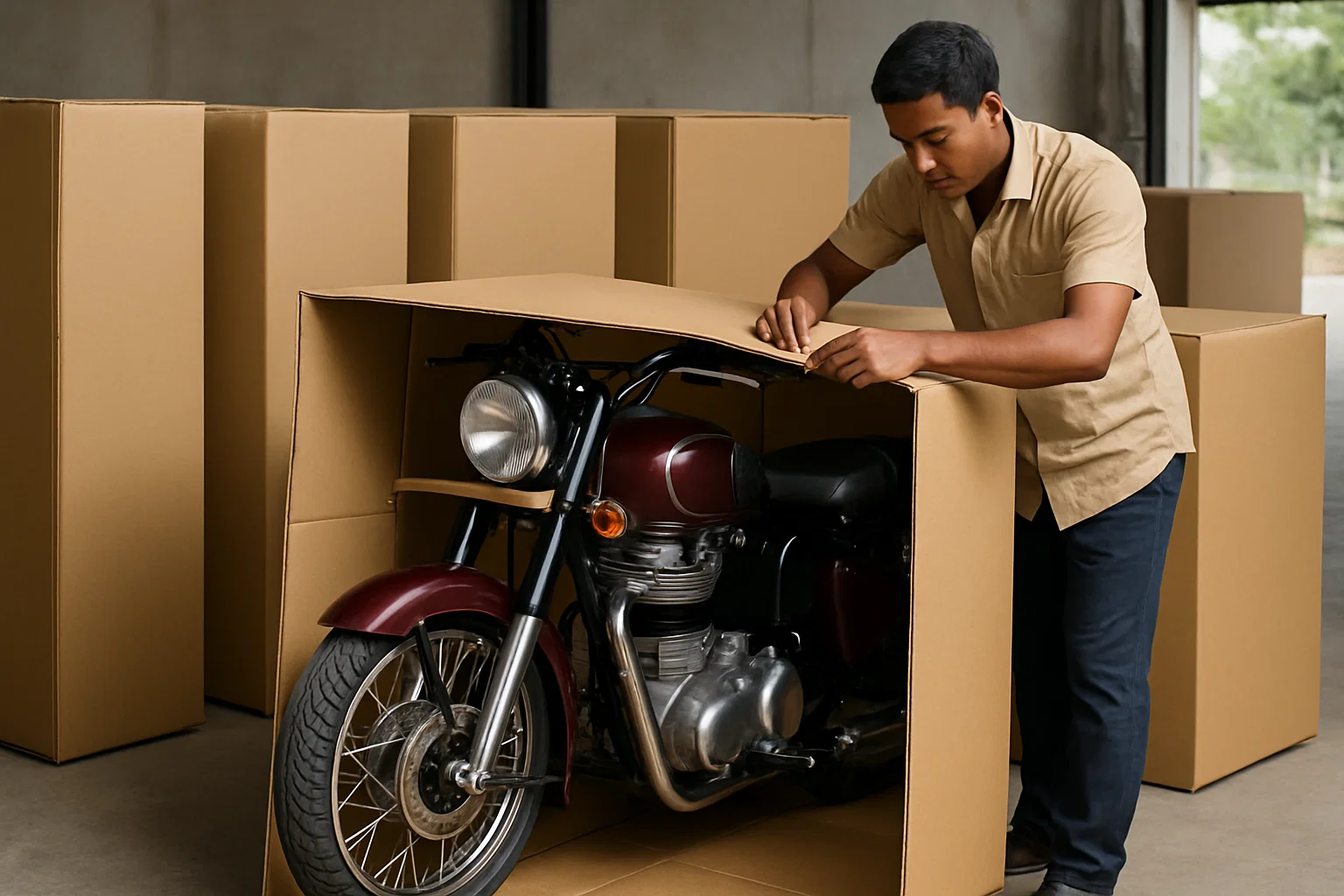 Bike Transport Services in Thiruvananthapuram