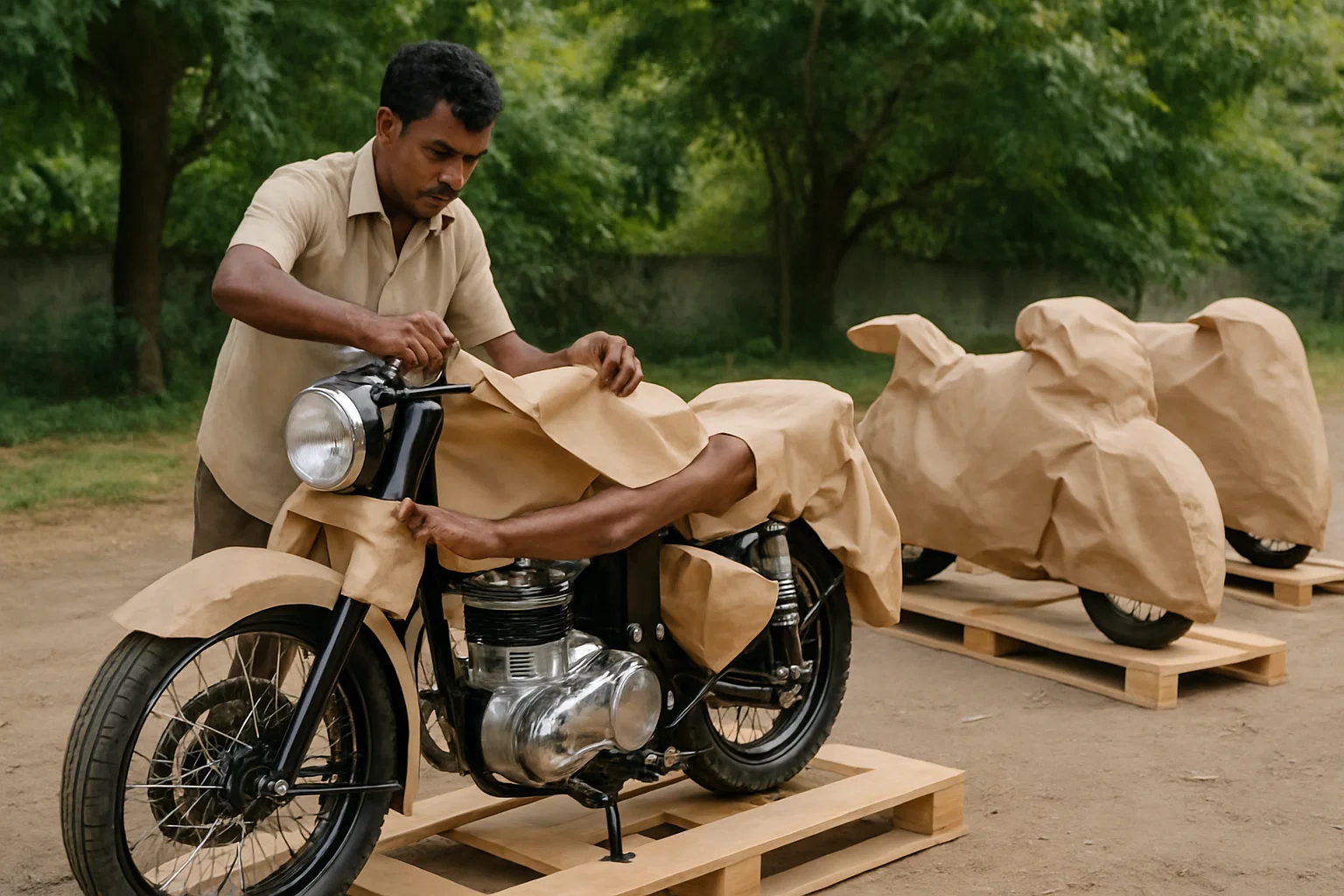 Bike Transport Services in Visakhapatnam